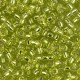 Miyuki rocailles Perlen 8/0 - Silverlined chartreuse 8-14